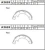 MAZDA 139349240 Brake Shoe Set